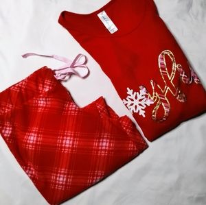 Women's small French affair pajama set